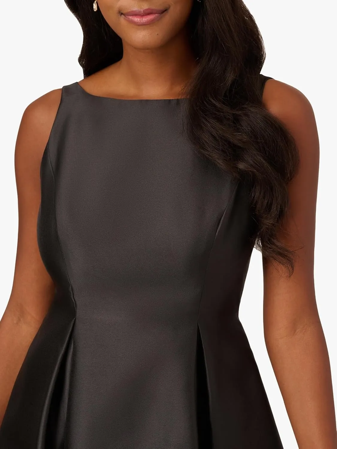 Adrianna Papell Women's Sleeveless Tea Length Dress