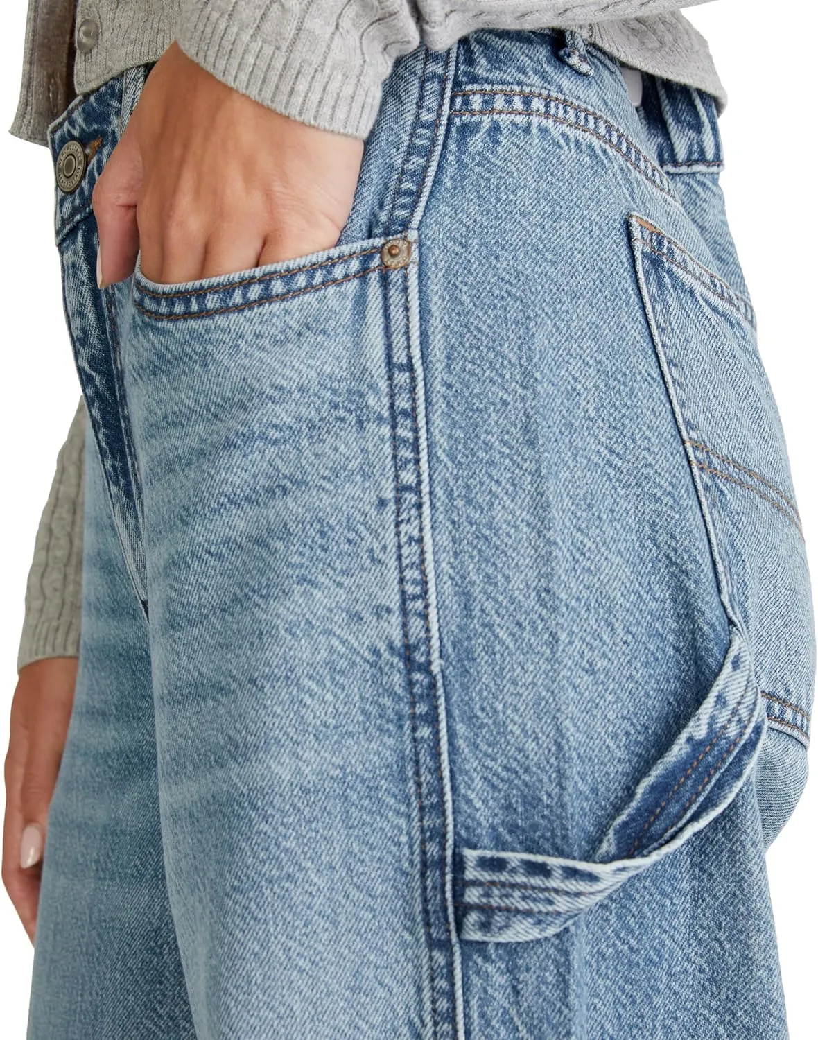 AEROPOSTALE Women's Carpenter Baggy Jean