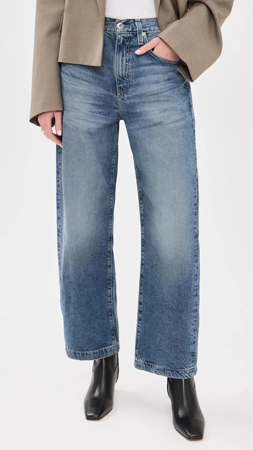 AG Adriano Goldschmied Women's Hattie High Rise Barrel in Bari