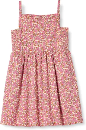 Amazon Essentials Girls and Toddlers' Cotton Strappy Midi Dress