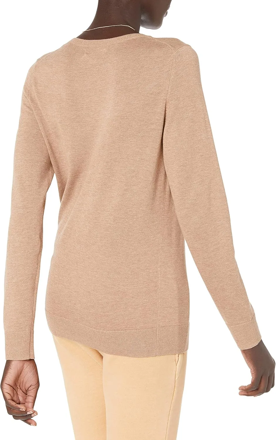 Amazon Essentials Women's Long-Sleeve Lightweight Crewneck Sweater (Available in Plus Size)