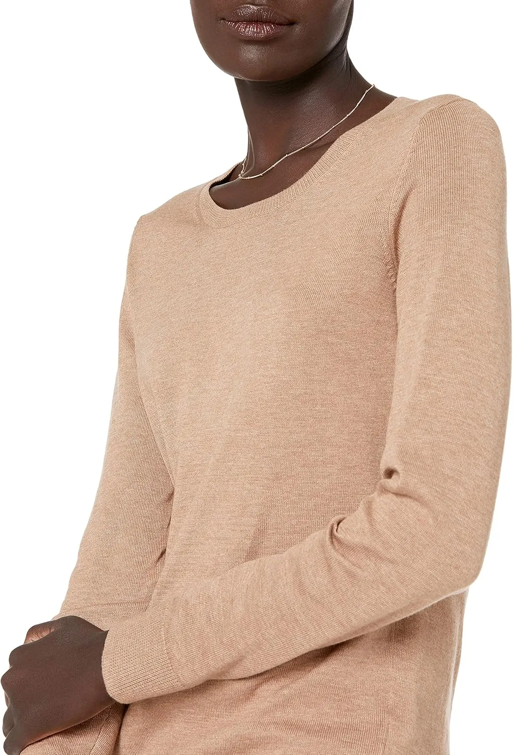 Amazon Essentials Women's Long-Sleeve Lightweight Crewneck Sweater (Available in Plus Size)