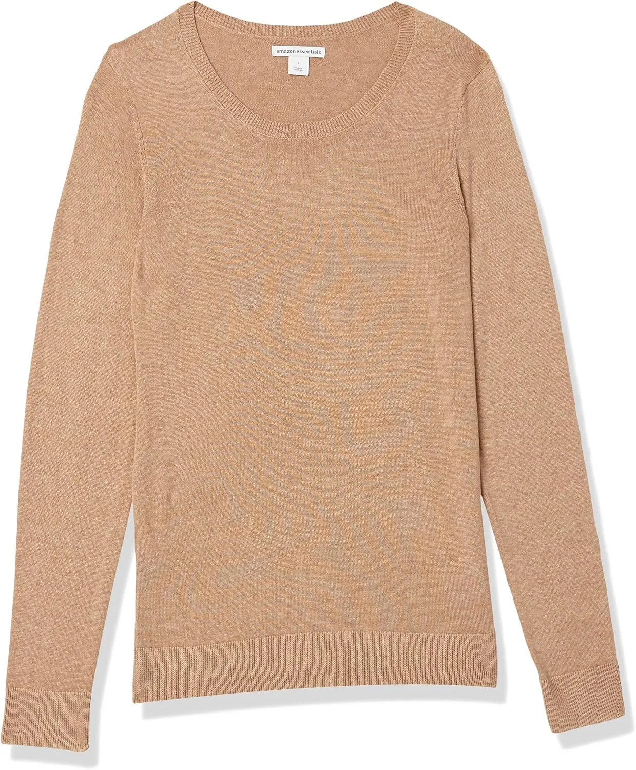 Amazon Essentials Women's Long-Sleeve Lightweight Crewneck Sweater (Available in Plus Size)