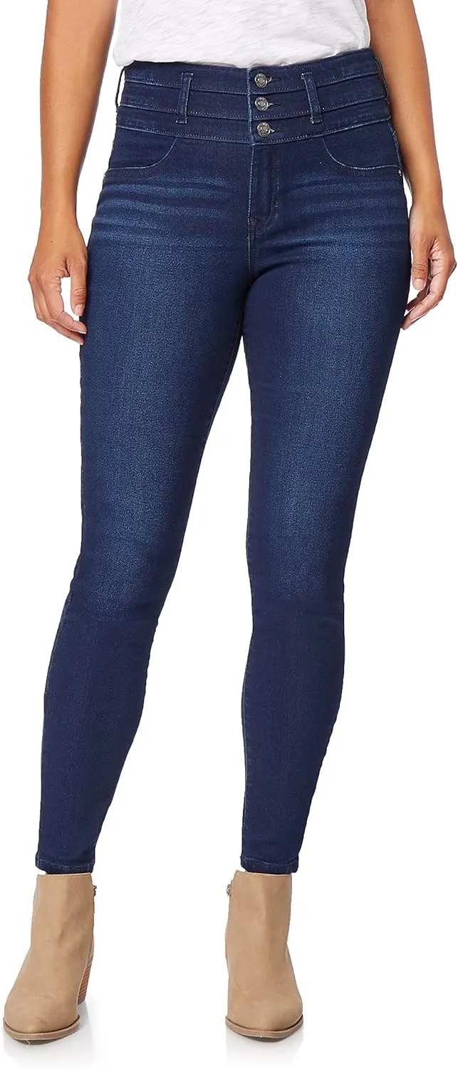 Angels Forever Young Evershape Skinny Jeans For Women - Mid-rise??, Figure Enhancing Stretch Denim