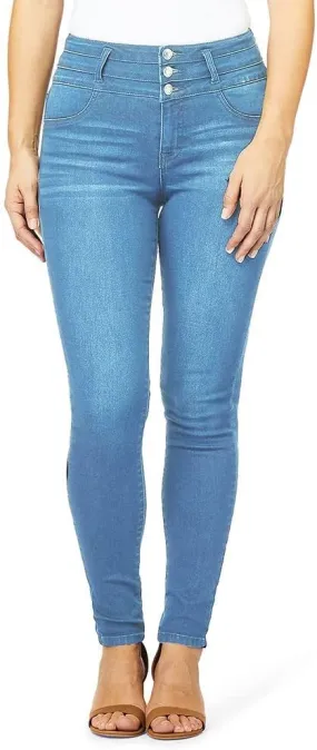 Angels Forever Young Evershape Skinny Jeans For Women - Mid-rise??, Figure Enhancing Stretch Denim
