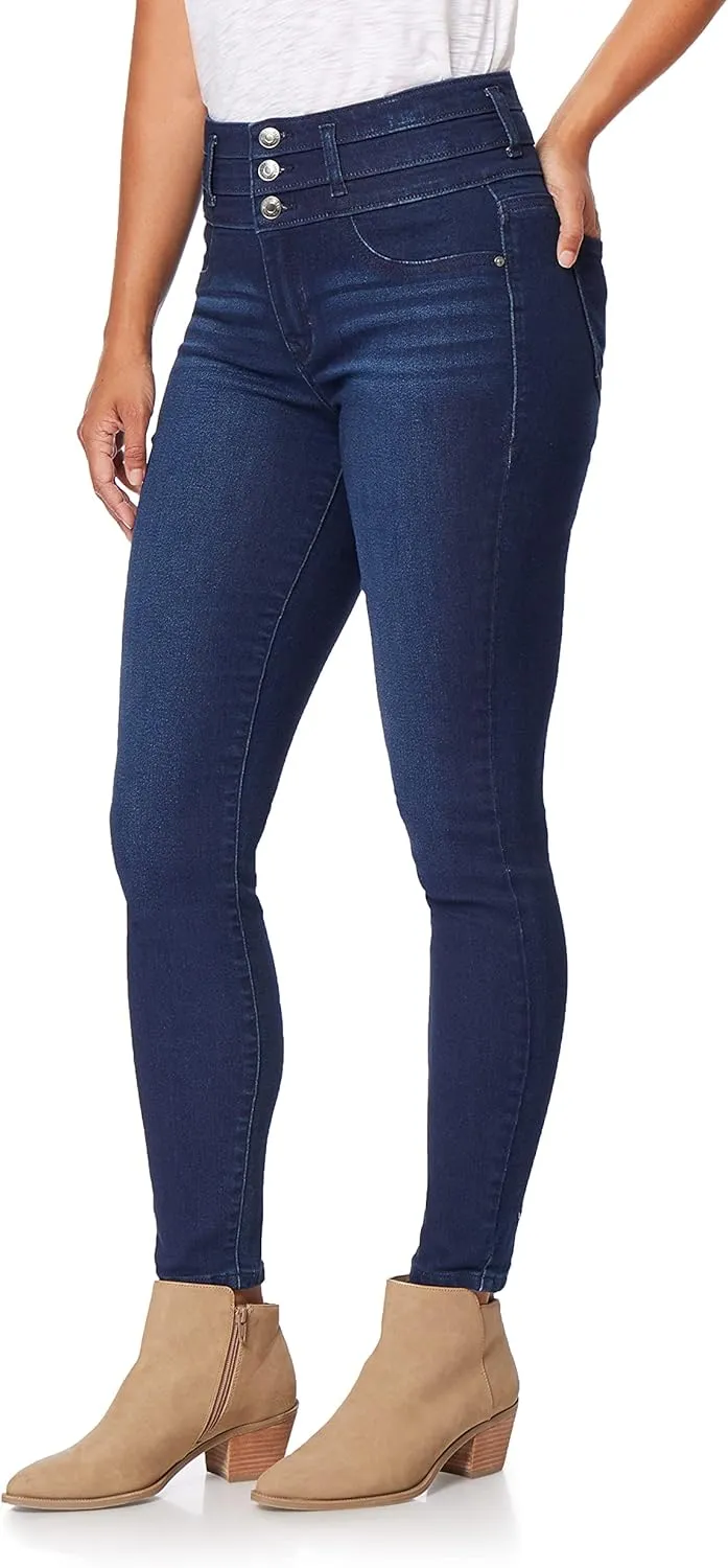 Angels Forever Young Evershape Skinny Jeans For Women - Mid-rise??, Figure Enhancing Stretch Denim