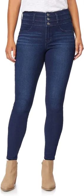 Angels Forever Young Evershape Skinny Jeans For Women - Mid-rise??, Figure Enhancing Stretch Denim