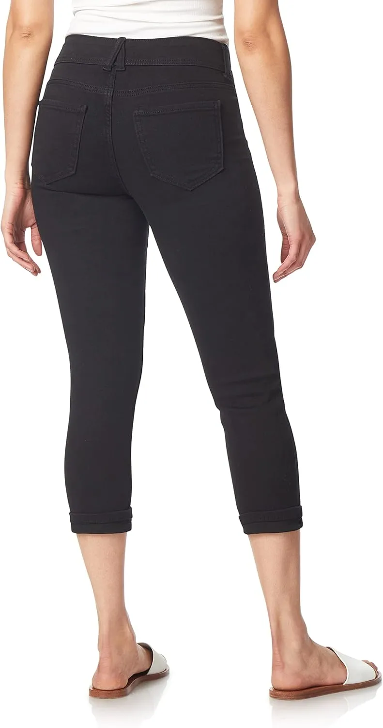 Angels Forever Young Women's Curvy Crop Jeans