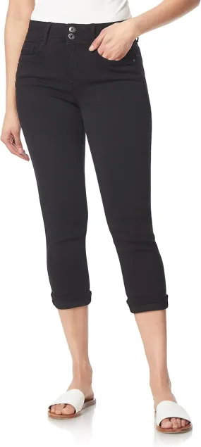 Angels Forever Young Women's Curvy Crop Jeans