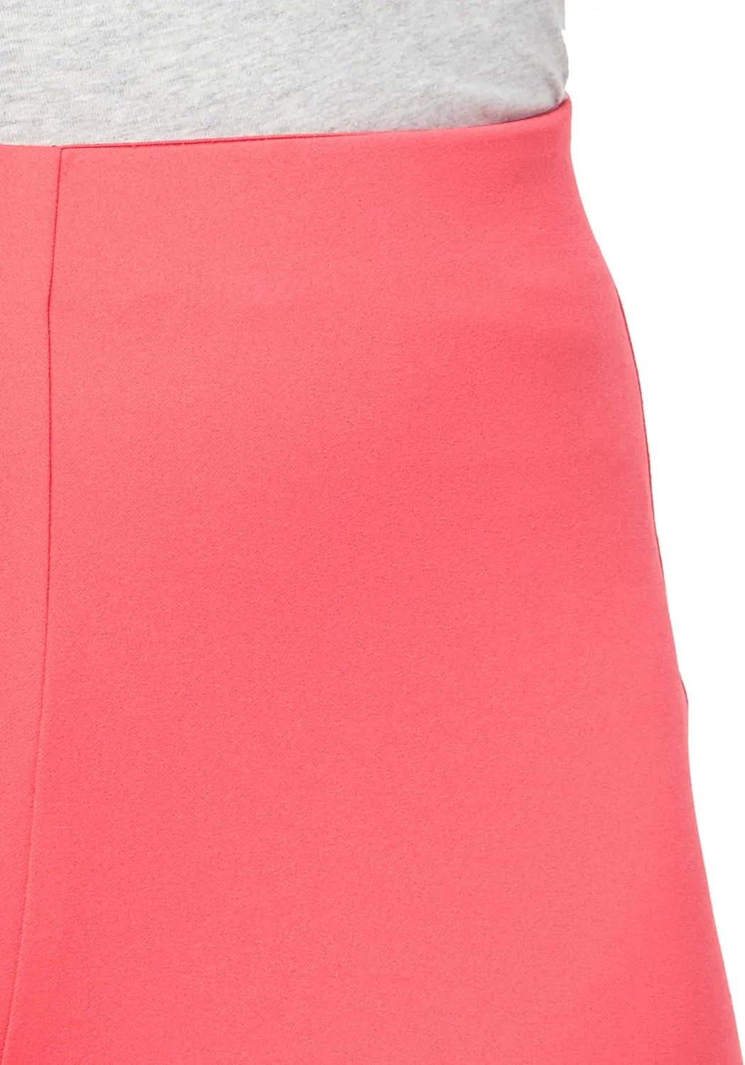Anne Klein Womens Solid Ankle Pants