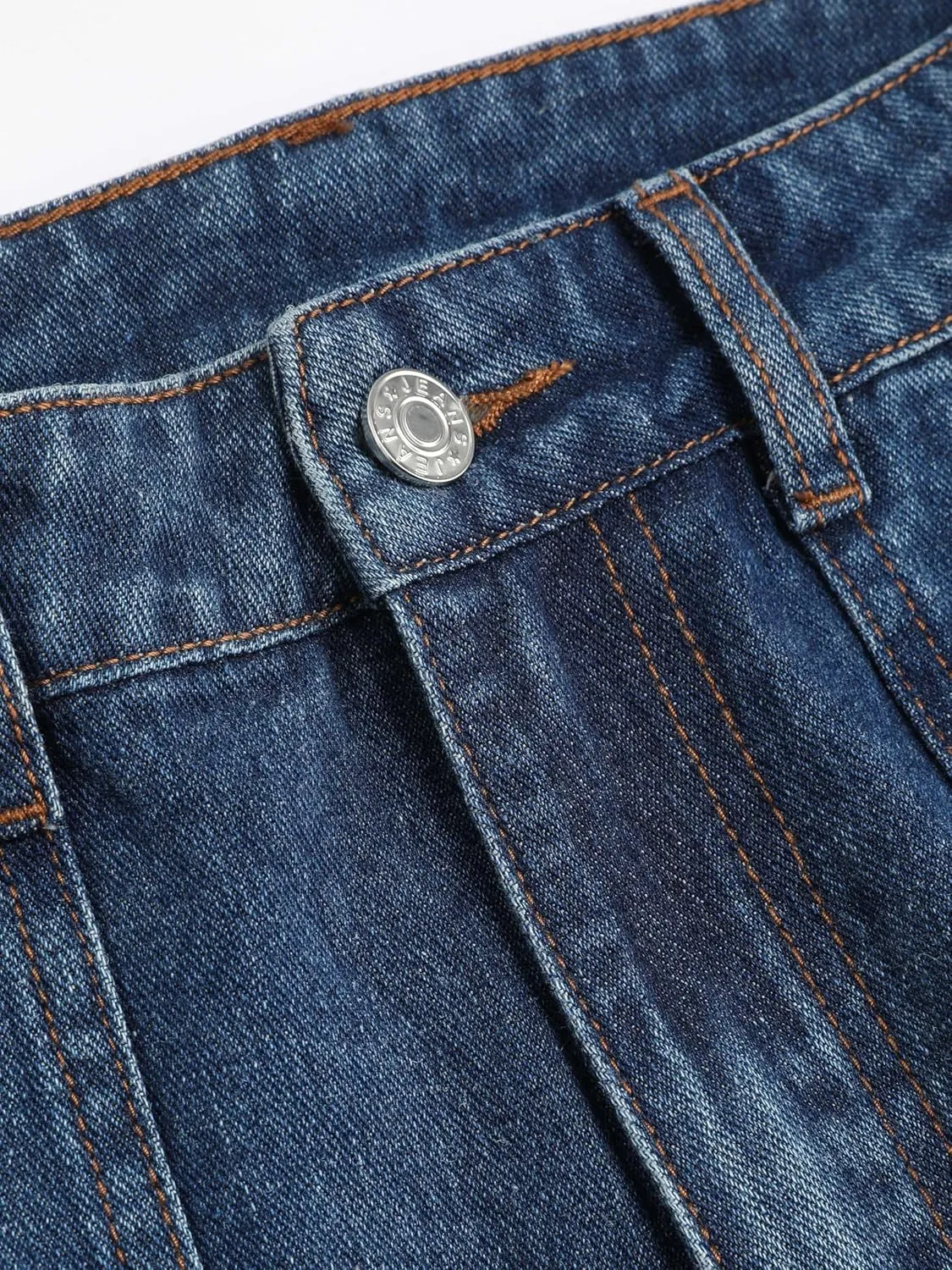 CIDER Alessia Solid Cargo Jeans