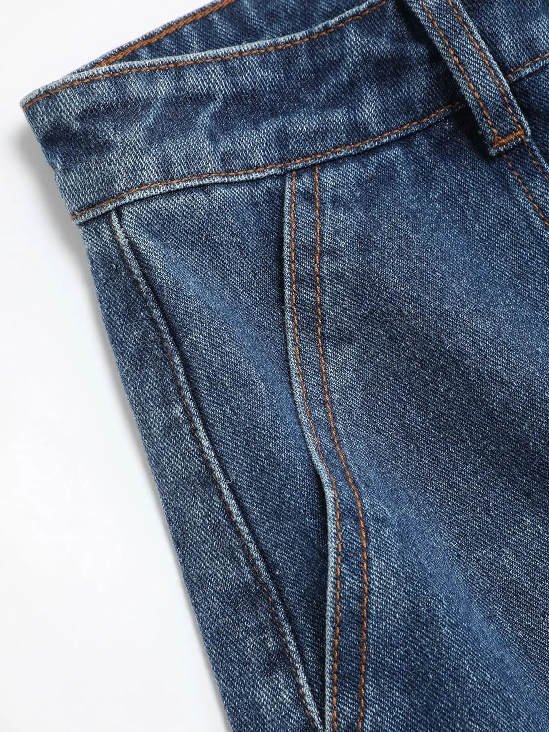 CIDER Alessia Solid Cargo Jeans
