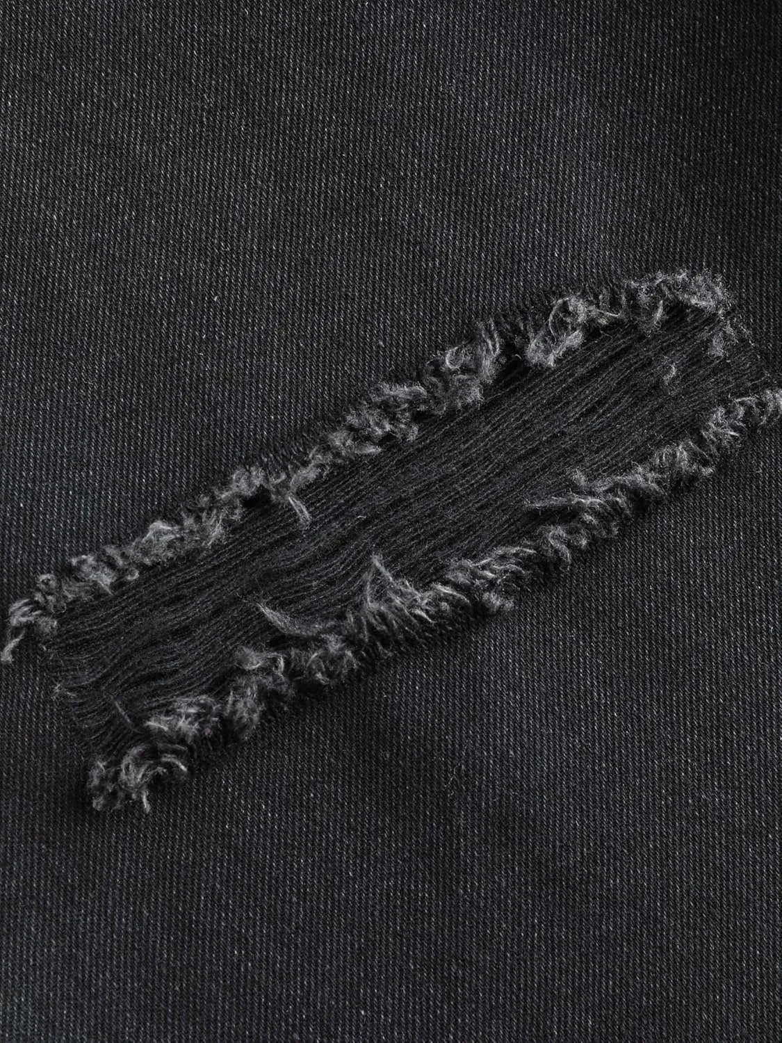 CIDER Denim Basic Ripped Jeans