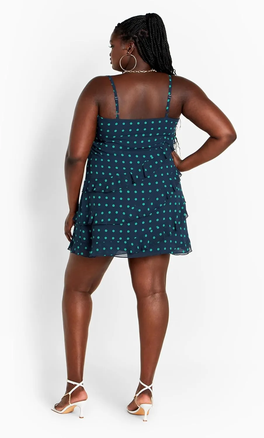 City Chic Women's Apparel Women's Harley Print Dress