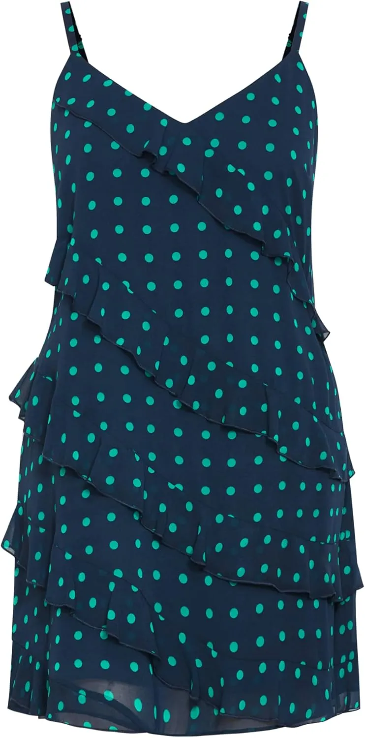 City Chic Women's Apparel Women's Harley Print Dress