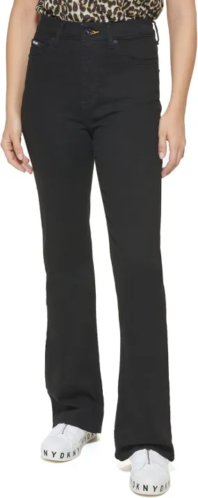 DKNY Women's High Rise Bootcut Jeans