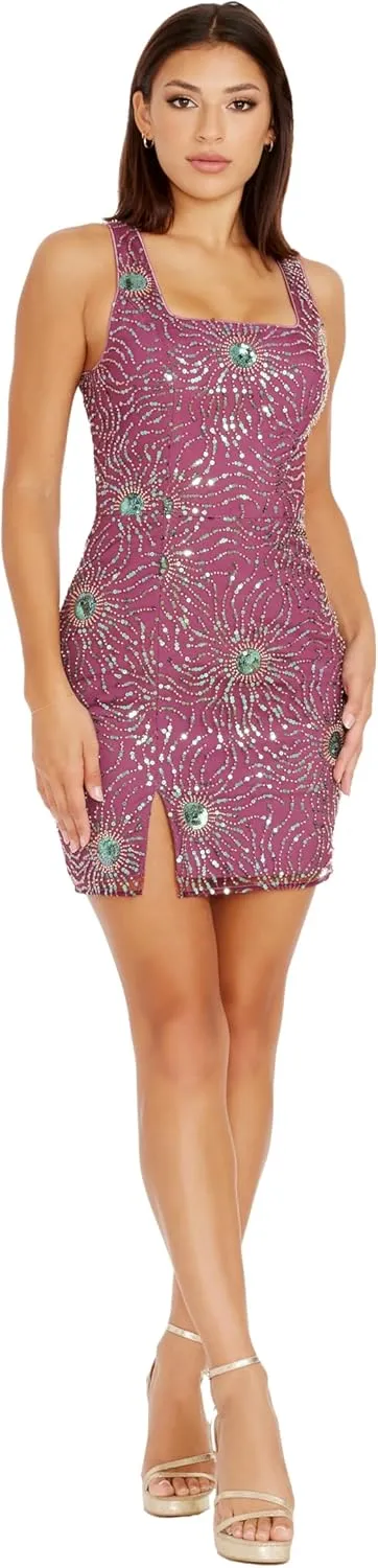 Dress the Population Women's Saylor Bodycon Mini Dress