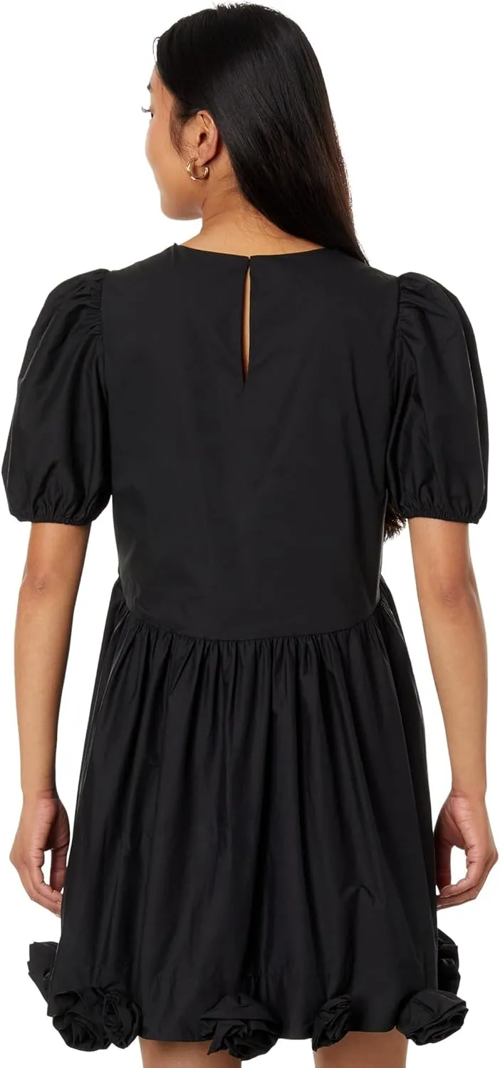 English Factory Poplin Corsage Mini Dress