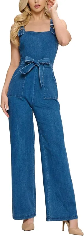 FashionMille Women Collared Utility Jumpsuit