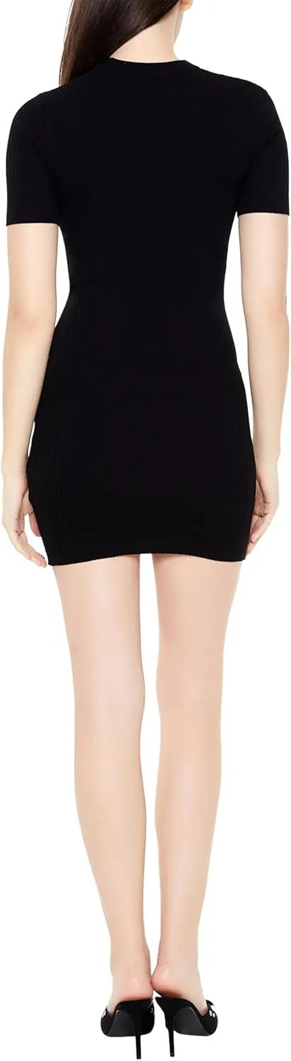 Forever 21 Women's Lace-up Mini Sweater Dress