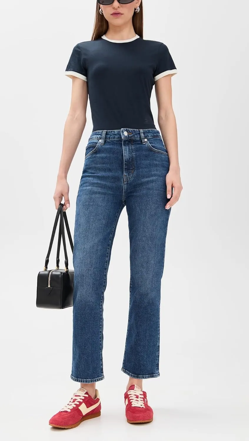 FRAME Women's The Ruler Crop Jeans