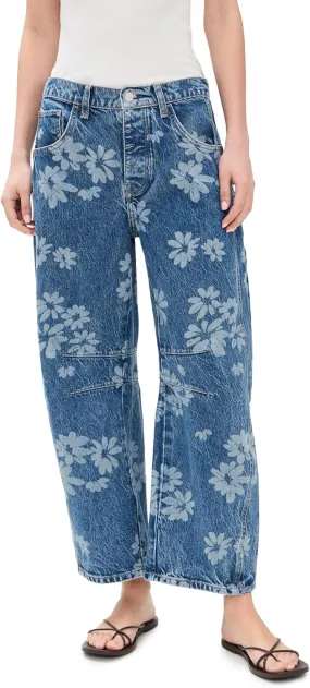 Free People womens Good Luck Printed Barrel