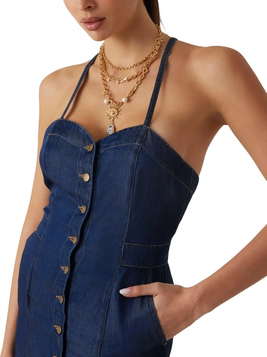 GUESS Women's Eco Edna Dress