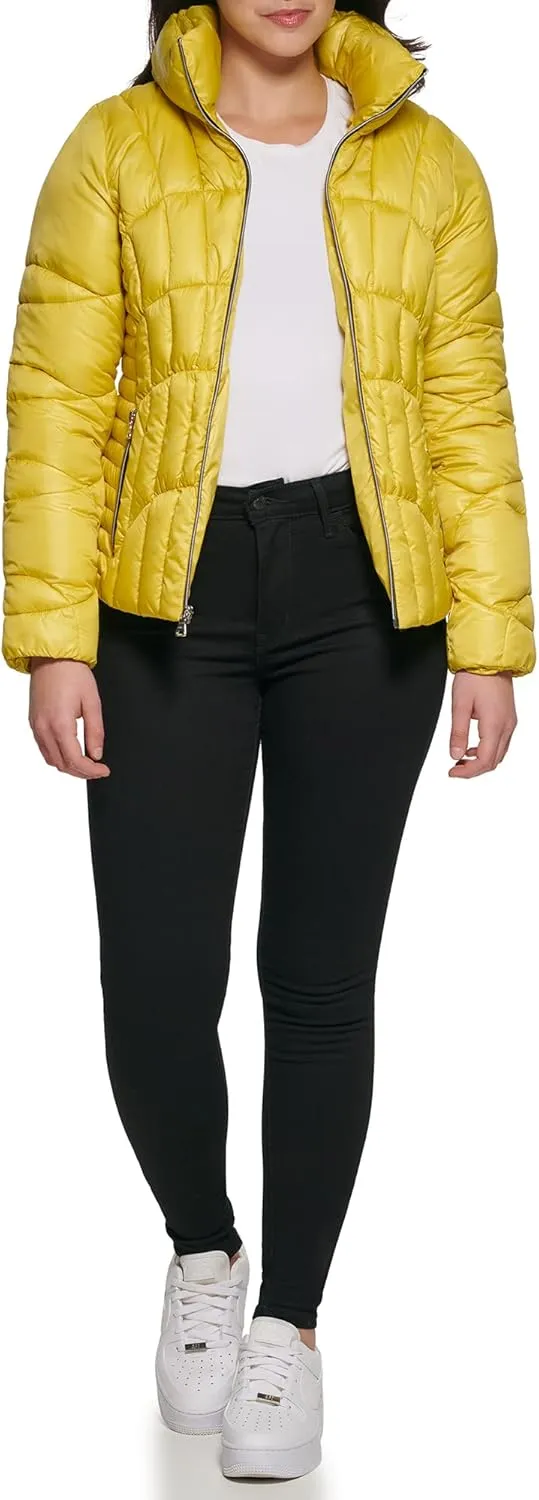 GUESS Women's Midweight Puffer Jacket
