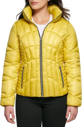 GUESS Women's Midweight Puffer Jacket