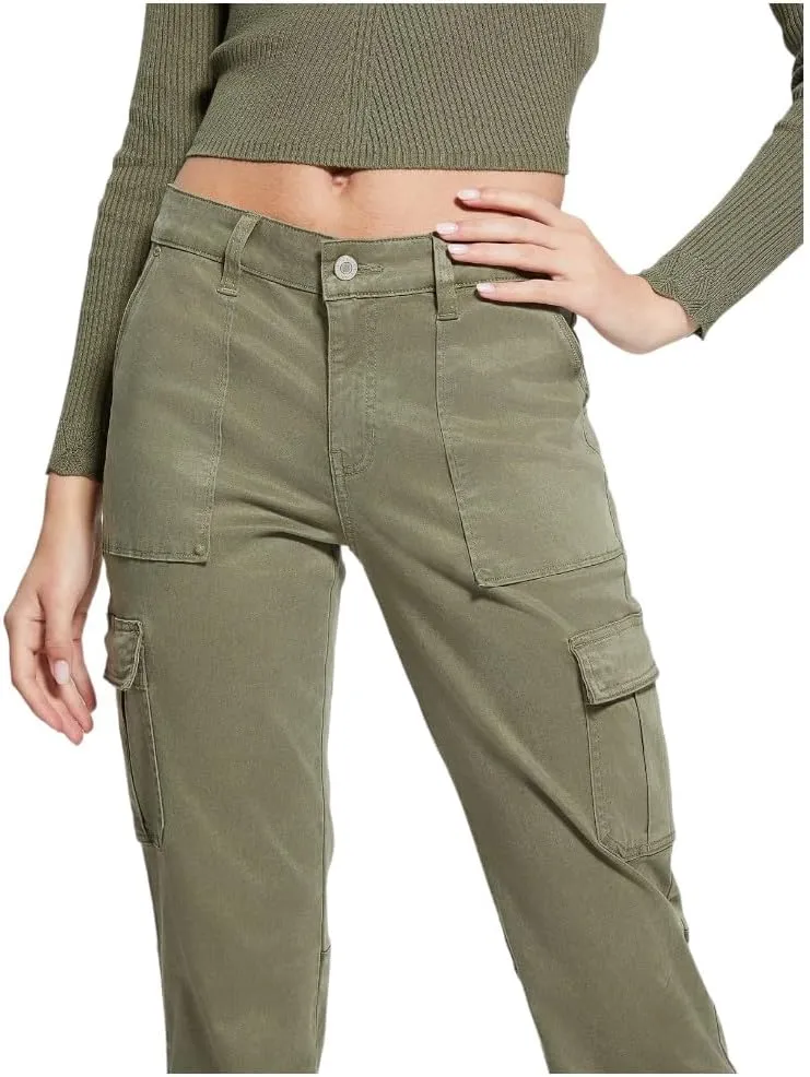 GUESS Women's Sexy Cargo Straight