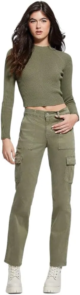 GUESS Women's Sexy Cargo Straight