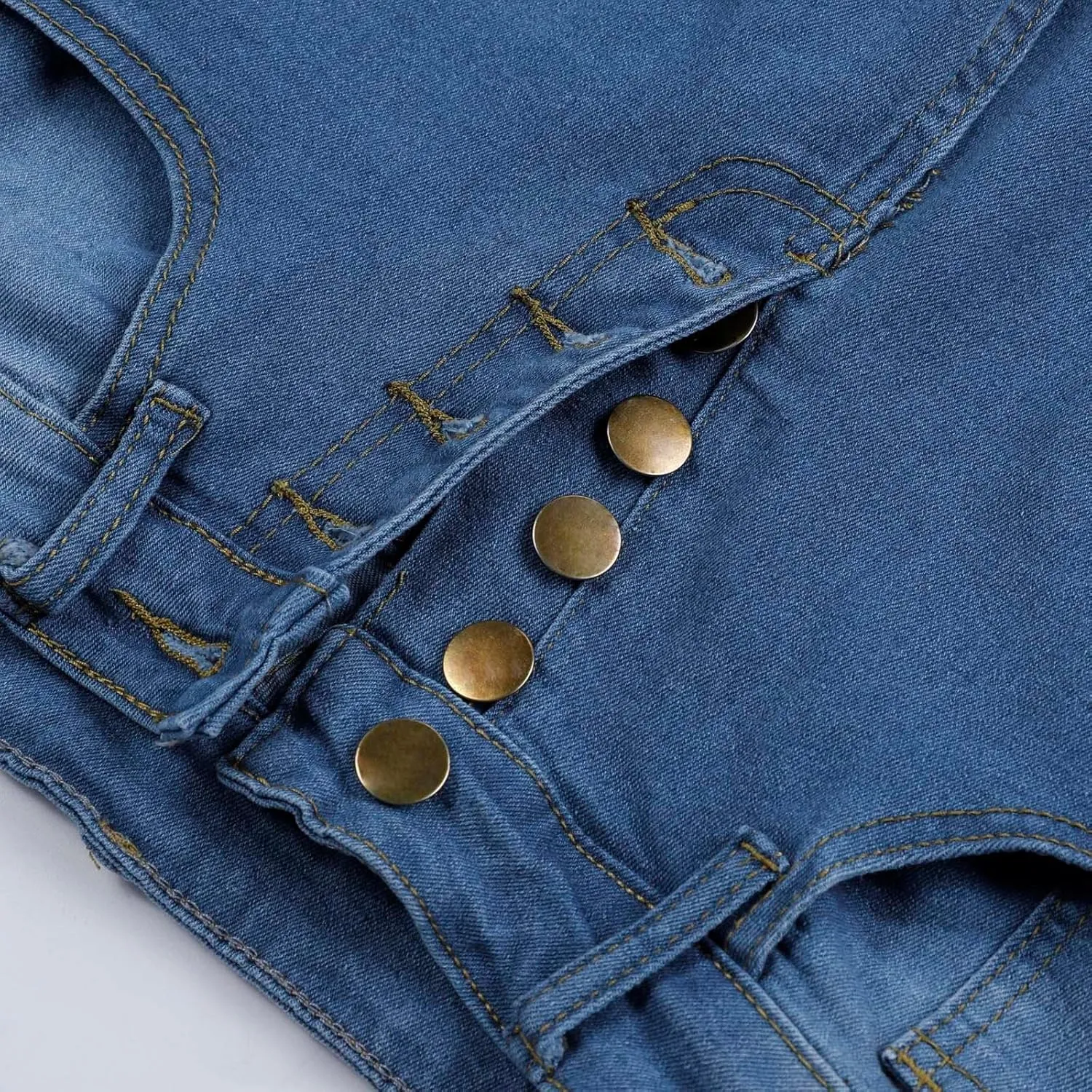 Jeans Up Trousers Womens Jeans Poket Pants Mid Casual Denim Lace Women's Jeans Jeans Womens Jeans Jeans