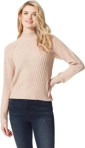 Jessica Simpson Women's Avianna Mock Neck Pullover Sweater
