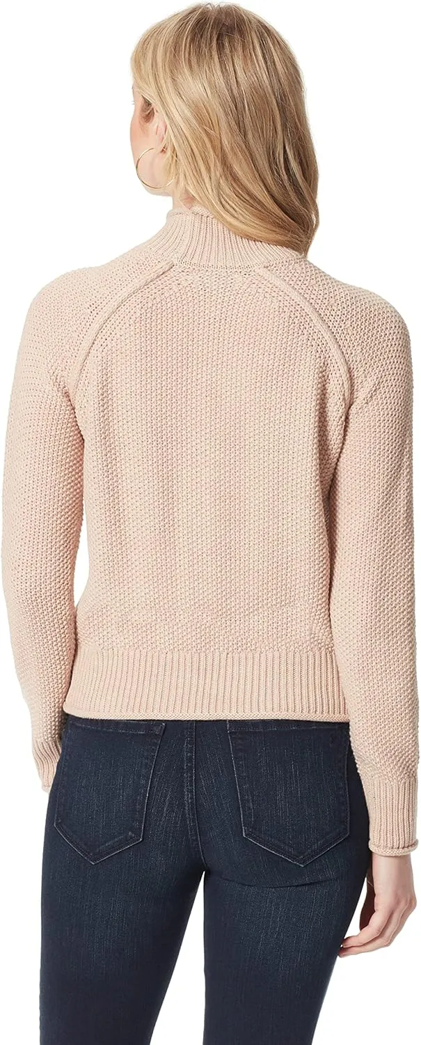 Jessica Simpson Women's Avianna Mock Neck Pullover Sweater