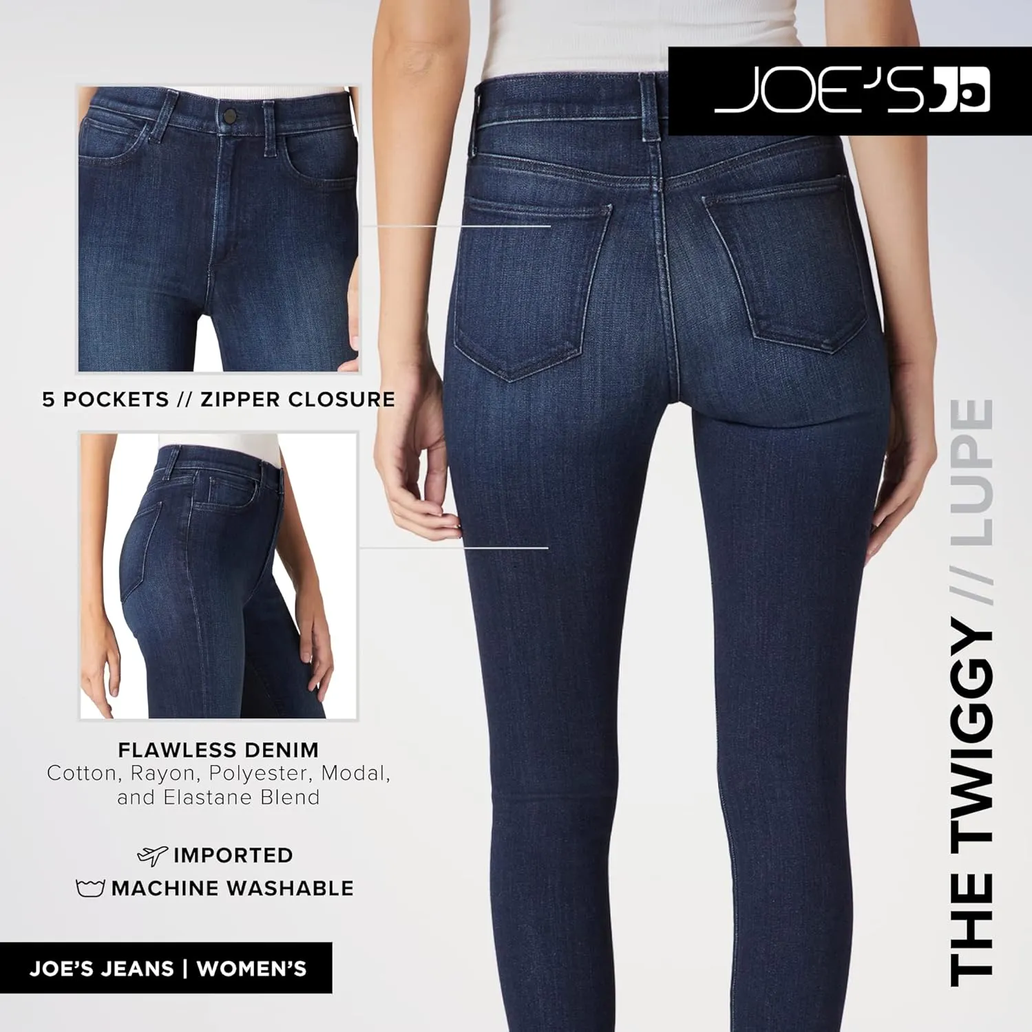 Joe's Women's The High Rise Twiggy
