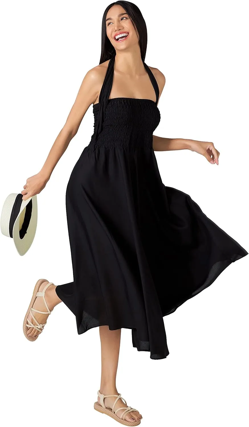 Joob Joob Long Boho Skirts for Women - Bohemian Hippie Maxi Summer Skirt