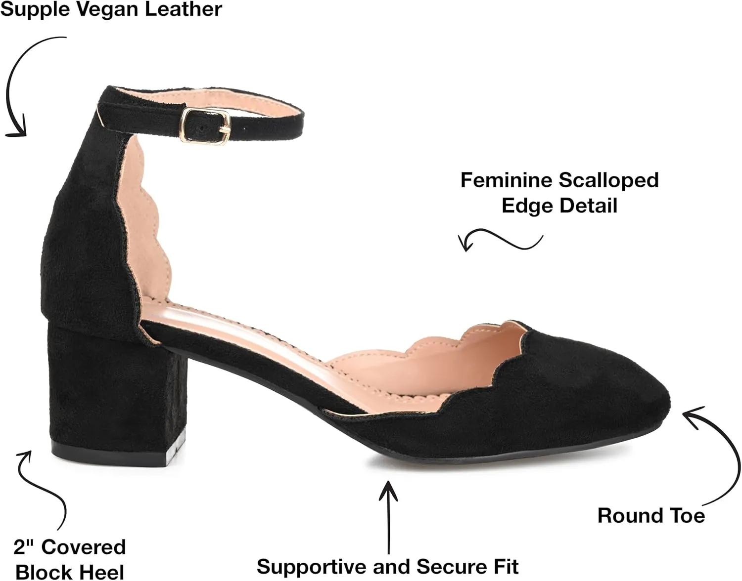 Journee Collection Womens Edna Heels