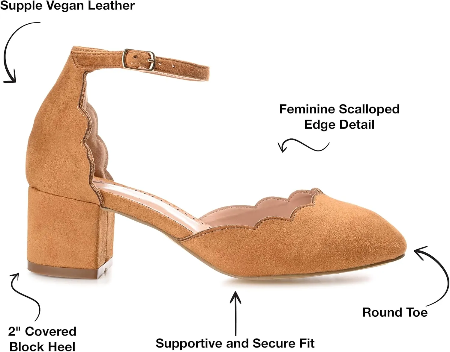 Journee Collection Womens Edna Heels