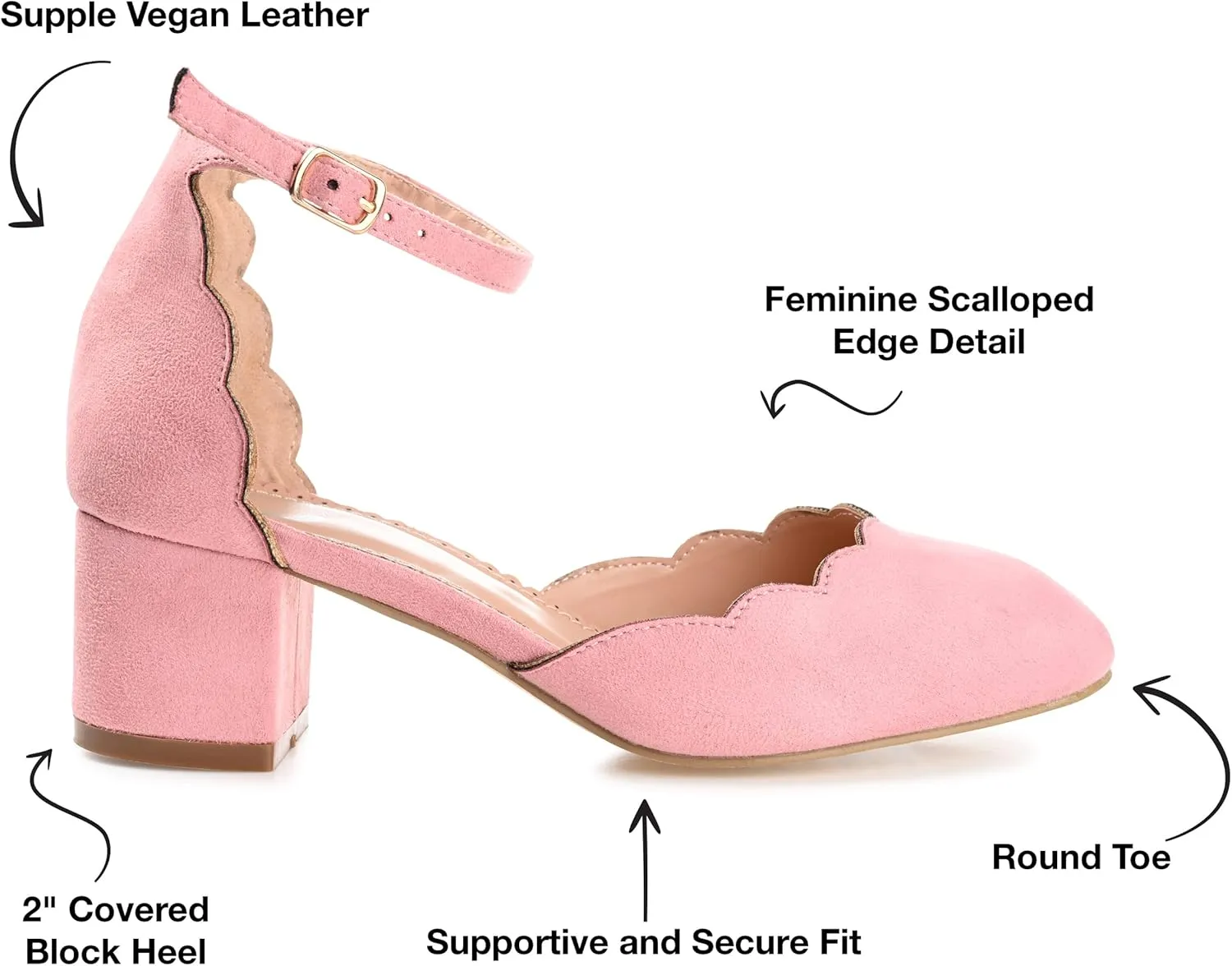 Journee Collection Womens Edna Heels
