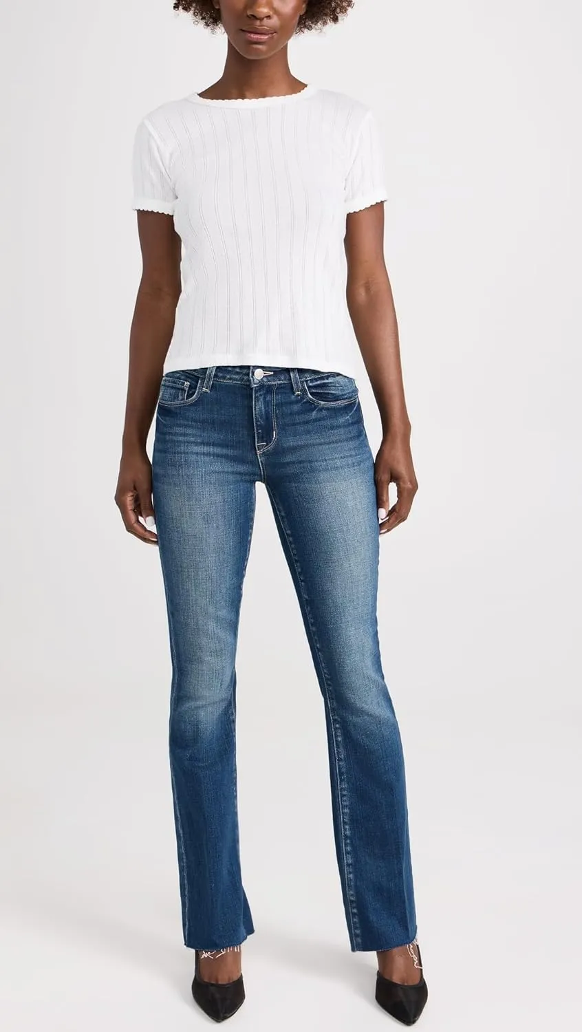 L'AGENCE Women's Sneeki Sneaker Straight Jeans