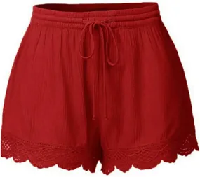 LCMTWX Womens Shorts Sports High-Waist Women's Casual Shorts Loose Pants Casual Fashion Pants Womens Shorts Denim Shorts