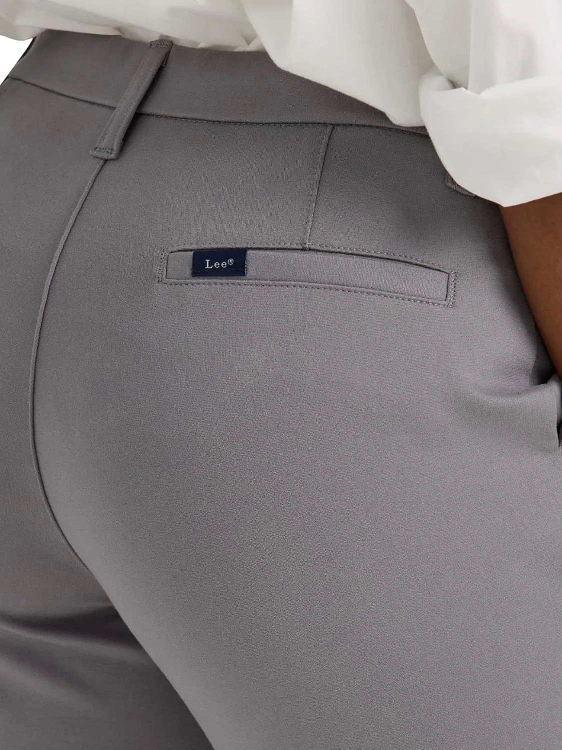Lee Women's Ultra Lux Comfort Any Wear Side Vent Ankle Pant