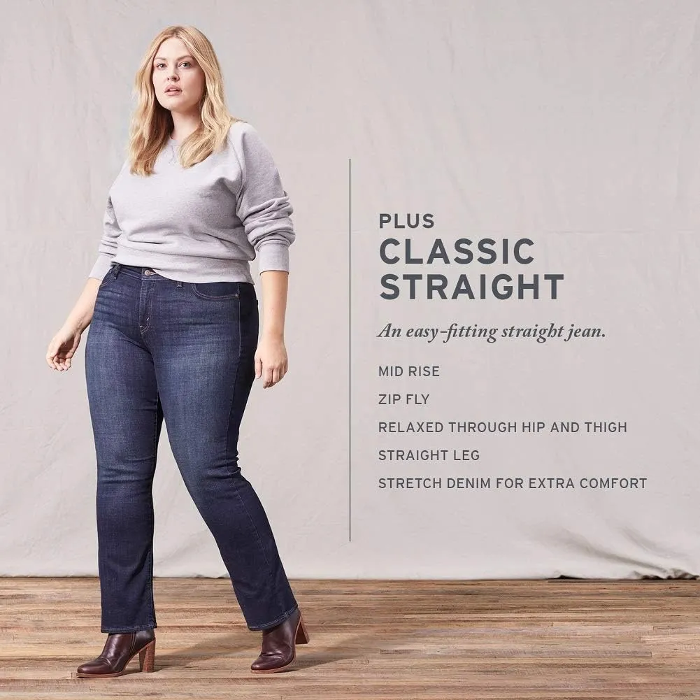Levi's Women's Classic Straight Jeans (Plus Size)