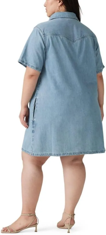 Levi's Women's Louisa Short Sleeve Denim Dress (Also Available in Plus)