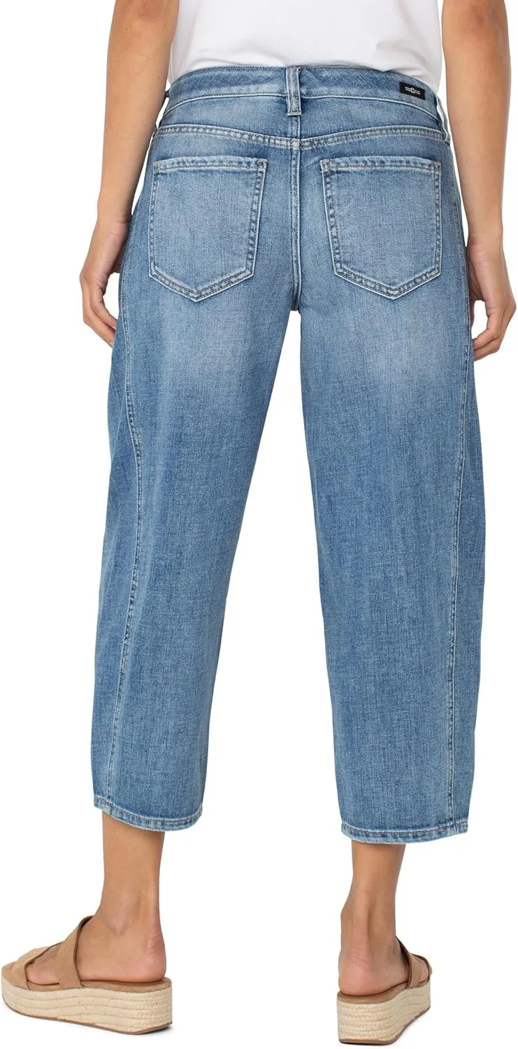 Liverpool Women's Petite Barrel Jean