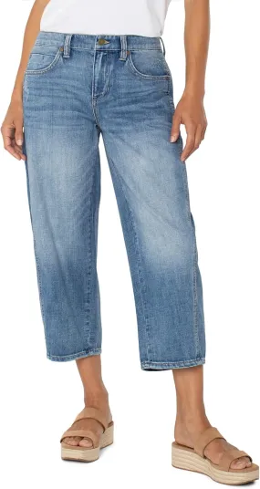 Liverpool Women's Petite Barrel Jean