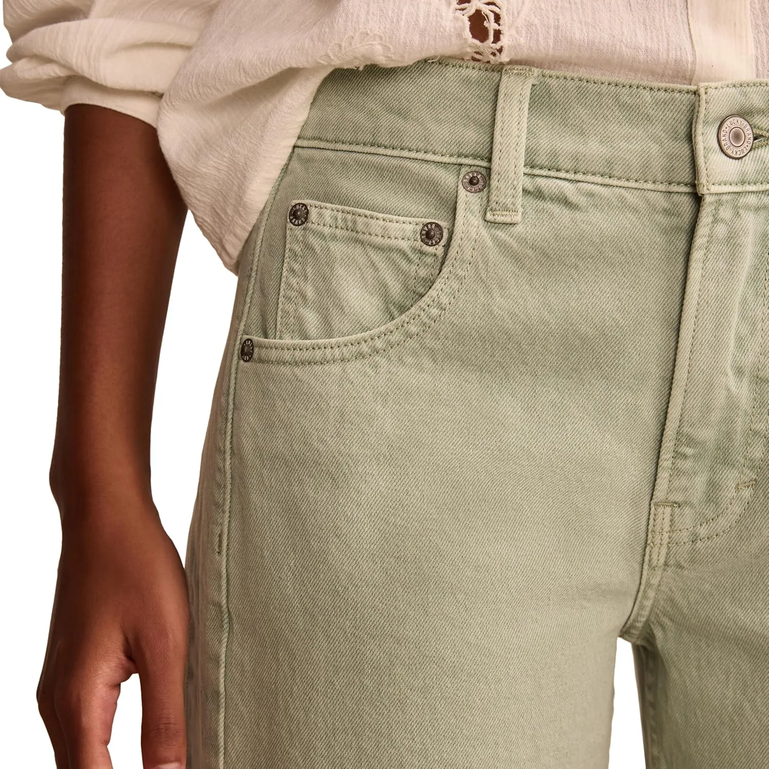 Lucky Brand Women's Barrel Leg Jeans
