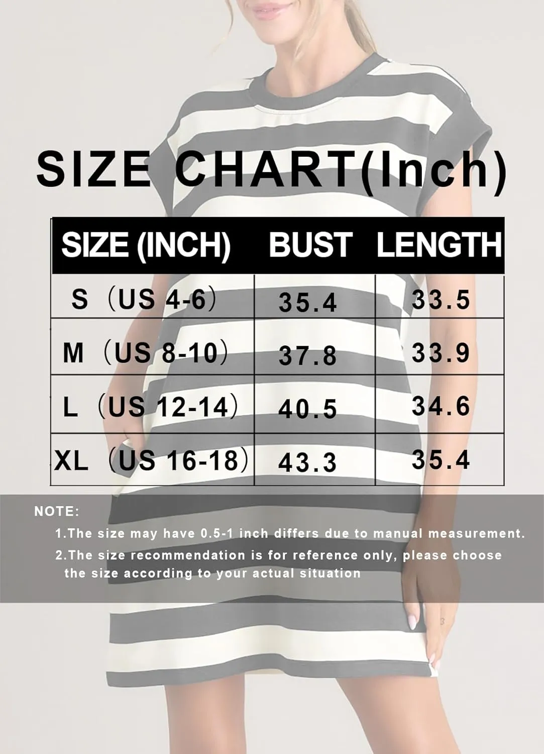 MITILLY Womens Striped Casual Summer Dresses Crewneck Cap Sleeve Color Block Shift Tshirt Short Dress with Pockets New