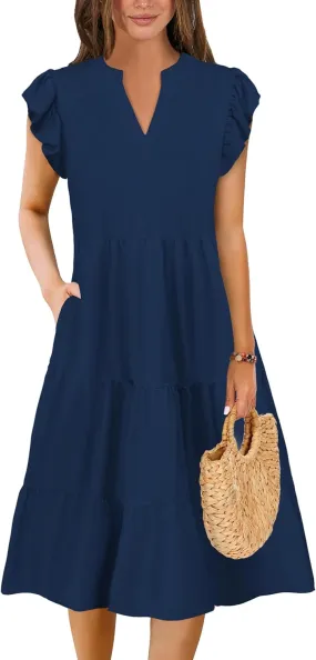 MixShe Summer Dresses for Women 2025 Elegant Classy Casual Fashion Dress S-XXL