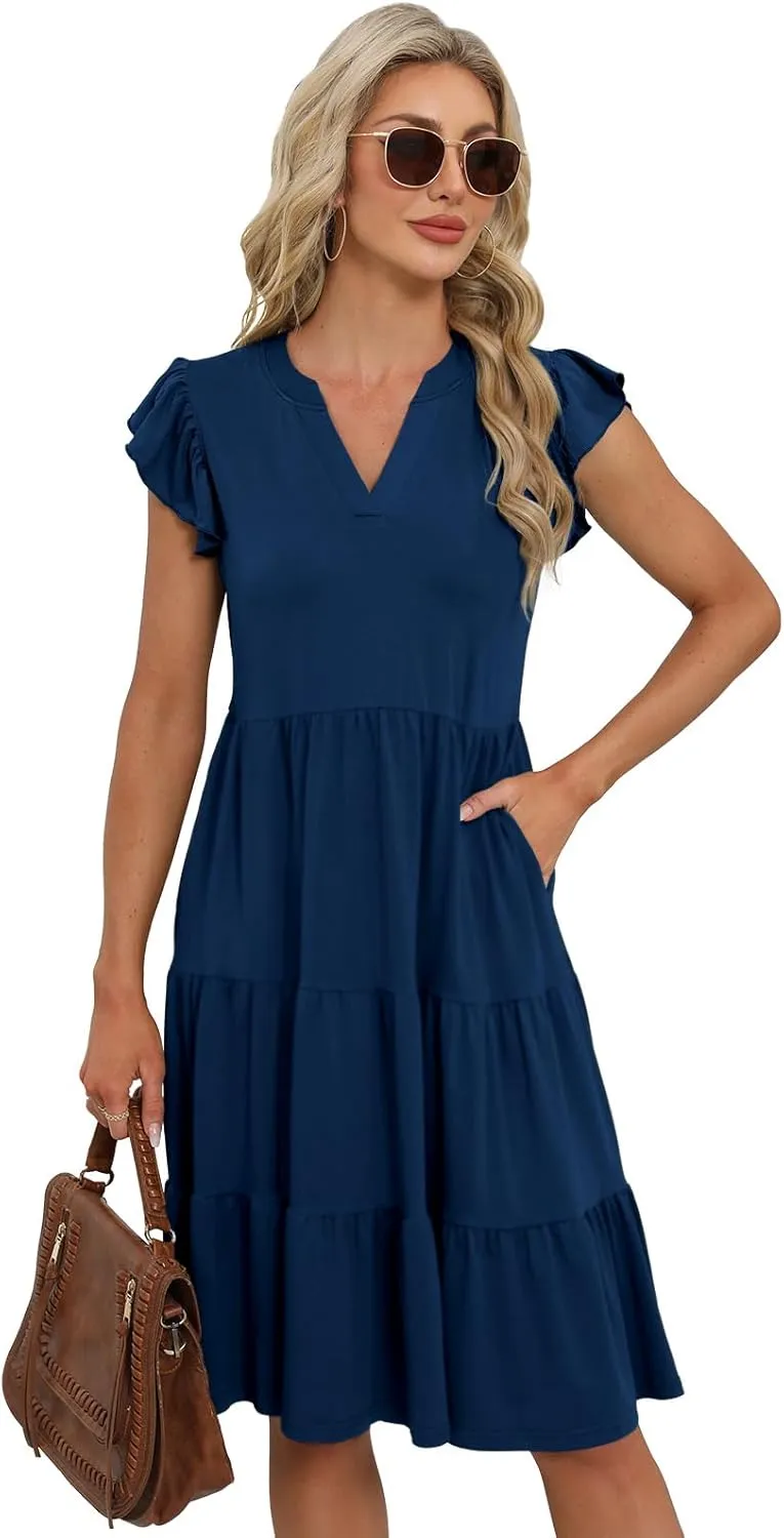 MixShe Summer Dresses for Women 2025 Elegant Classy Casual Fashion Dress S-XXL